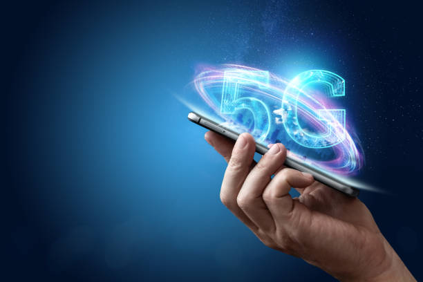 5G Smartphones On Display